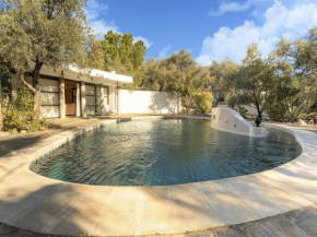 Inviting cottage in rgiva with a private swimming pool